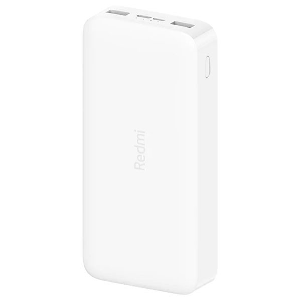 پاوربانک شیائومی اصل Redmi PB200LZM ظرفیت 20000 میلی آمپر+کابل هدیه رایگان دوسر type c فست شارژ‌+6 ماه گارانتی شرکتی